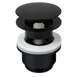 Praustuvo sifono vožtuvas Damixa Silhouet click-clack, juoda matinė 1