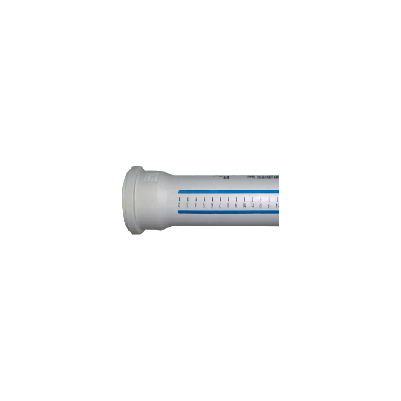 Vidaus kanalizacijos vamzdis HTEM su mova,, baltas, d 32, 150 mm Vidaus kanalizacijos vamzdis HTEM su mova,, baltas, d 32, 150 mm