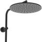 Stacionari dušo sistema Ideal Standard Ceratherm T125, su Ø300 galva ir Stick rankiniu dušu, Silk Black matinė juoda Stacionari dušo sistema Ideal Standard Ceratherm T125, su Ø300 galva ir Stick rankiniu dušu, Silk Black matinė juoda