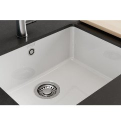 Po stalviršiu montuojama keraminė plautuvė Franke KubusX, KXK 110-51, Magnolia blizgi 3