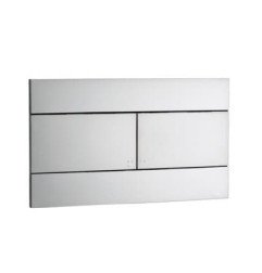 WC nuleidimo klavišas IDEAL STANDARD, Slim Dual mechaninis, satin chrome spalva 1