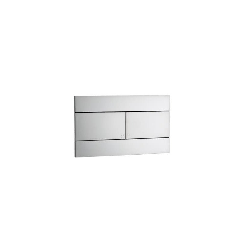WC nuleidimo klavišas IDEAL STANDARD, Slim Dual mechaninis, satin chrome spalva