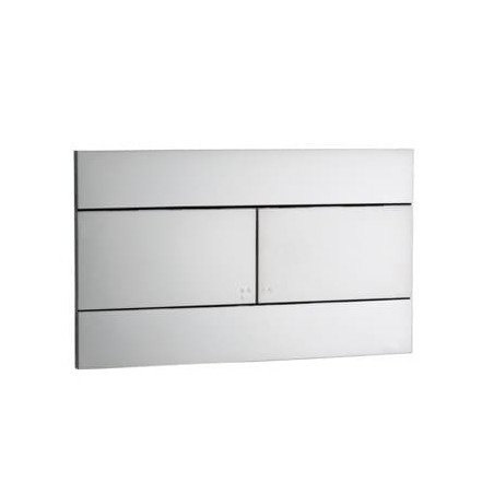 WC nuleidimo klavišas IDEAL STANDARD, Slim Dual mechaninis, satin chrome spalva 1