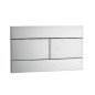WC nuleidimo klavišas IDEAL STANDARD, Slim Dual mechaninis, satin chrome spalva