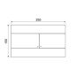 WC nuleidimo klavišas IDEAL STANDARD, Slim Dual mechaninis, satin chrome spalva