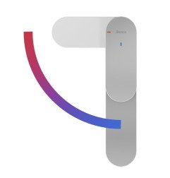 Praustuvo maišytuvas Ravak Chrome II, 300 mm, CR II 015.01CR chromas, BeCool