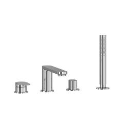 Vonios krašto maišytuvas Ravak Chrome II, CR II 026.00CR, 4 dalių, chromas 1