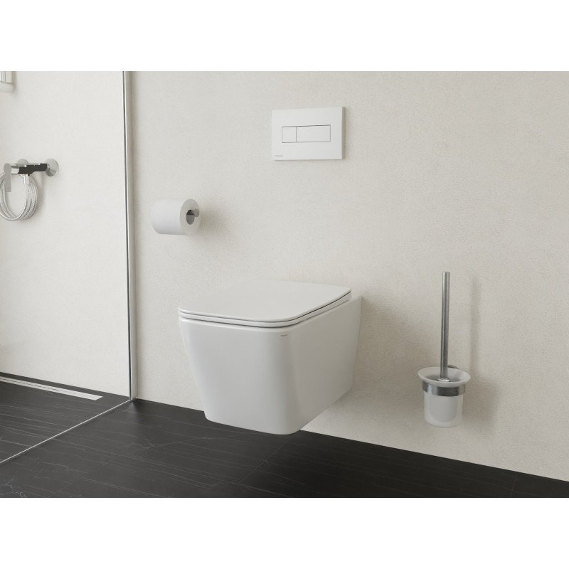 WC Ravak Natural RimOff set, baltas su Soft-Close dangčiu