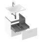 Spintelė po praustuvu SD Balance II, 80 cm, balta