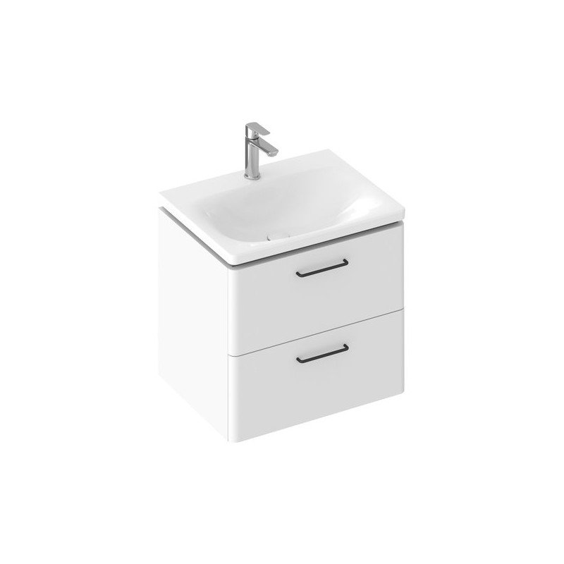 Spintelė po praustuvu SD Balance II, 80 cm, balta
