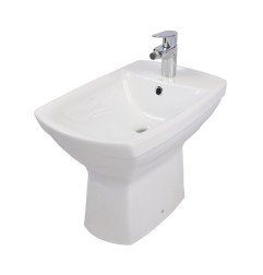 Pastatoma bidė Cersanit, balta