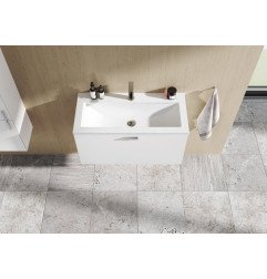 Spintelė po praustuvu Ravak SD Clear II, 80 cm, balta