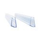Ravak Brilliant/GlassLine vertikali sandarinimo juosta, Vertikalių tarpinių rinkinys stiklas/stiklas 8 Brilliant, Glassline