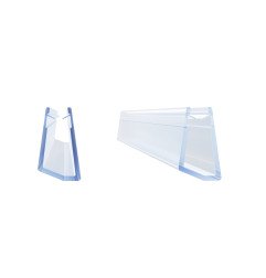 Ravak Brilliant/GlassLine vertikali sandarinimo juosta, Vertikalių tarpinių rinkinys stiklas/stiklas 8 Brilliant, Glassline