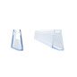 Ravak Brilliant/GlassLine vertikali sandarinimo juosta, Vertikalių tarpinių rinkinys stiklas/stiklas 8 Brilliant, Glassline