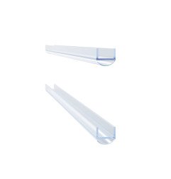 Ravak Brilliant/GlassLine vertikali sandarinimo juosta, Vertikalių tarpinių rinkinys stiklas/stiklas 8 Brilliant, Glassline