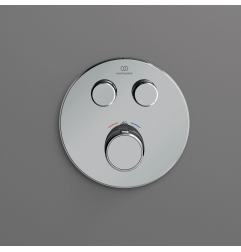 Potinkinis dušo komplektas Ideal Standard Ceratherm Navigo, su apvalia Ø250 mm galva, chromas