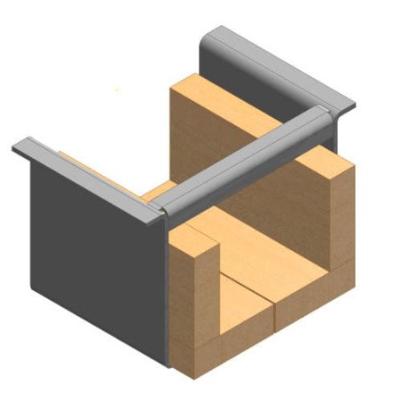 Degimo kamera granuliniams Vigas katilams, 18 DPA/26 DPA