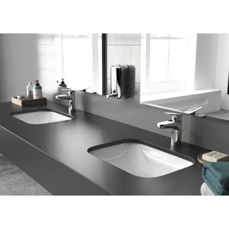 Praustuvo maišytuvas Ideal Standard Ceraflex, Grande, su plastikiniu dugno vožtuvu