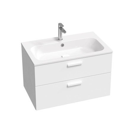 Spintelė po praustuvu Ravak SD Chrome II, 800 balta, rankena 152 mm, balta