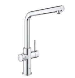 Plautuvės maišytuvas GROHE, L-spout Starter kit, chromas