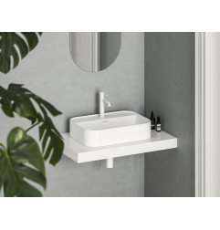 Praustuvas Ravak Slim Shelf R 55, baltas matinis