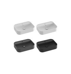 Praustuvas Ravak Slim Shelf R 55, baltas matinis