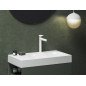 Praustuvo maišytuvas Ravak Spring, 255 mm, baltas matinis, SG 014.10WHM, be dugno vožtuvo