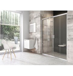 Stumdomos dušo durys Ravak Blix, BLDP4-170, blizgi+stiklas Transparent