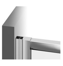 Stumdomos dušo durys Ravak Blix, BLDP4-170, blizgi+stiklas Transparent