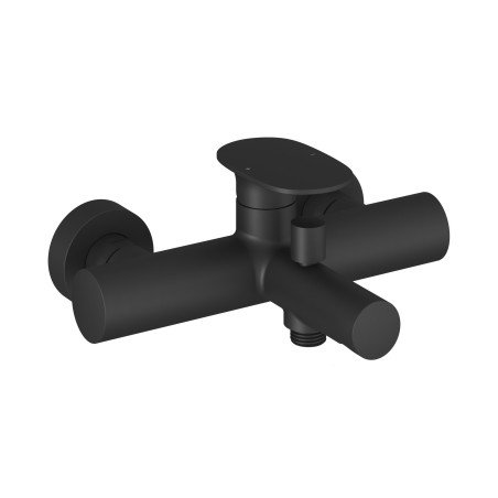 Vonios sieninis maišytuvas Ravak Spring, SG 022.20BLM, juodas matinis, be dušo komplekto