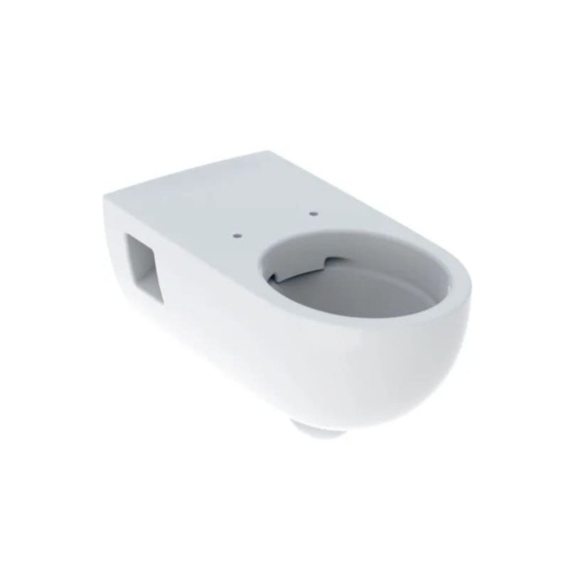 Pakabinamas WC puodas GEBERIT Selnova Comfort, riboto judumo asmenims, prailgintas