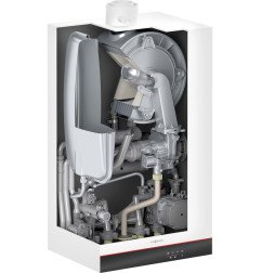 Dujinis kondensacinis katilas Viessmann Vitodens 050-W, 3.2-19 kW, vandens ruošimas atskirame šildytuve