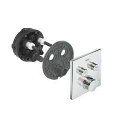 Virštinkinė dalis termostatiniam dušo maišytuvui GROHE SmartControl, chromas