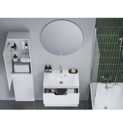 Aukšta spintelė Ravak SB Classic II, 400 L (kairysis) balta/balta