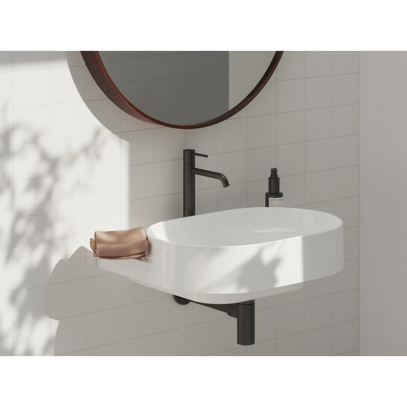 Praustuvo maišytuvas Ravak Espirit, 252 mm, ES 014.20GB Black Matt