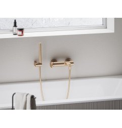 Sieninis vonios maišytuvas Ravak Eleganta, EL 022.60RGB Rose Gold Brushed