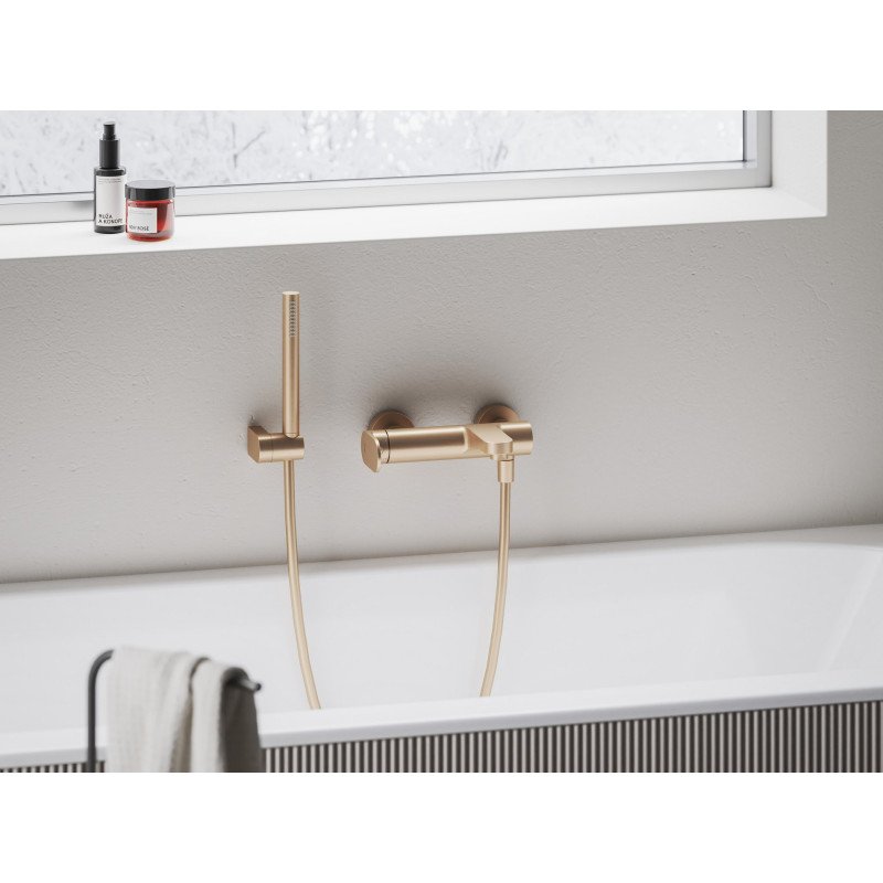 Sieninis vonios maišytuvas Ravak Eleganta, EL 022.60RGB Rose Gold Brushed