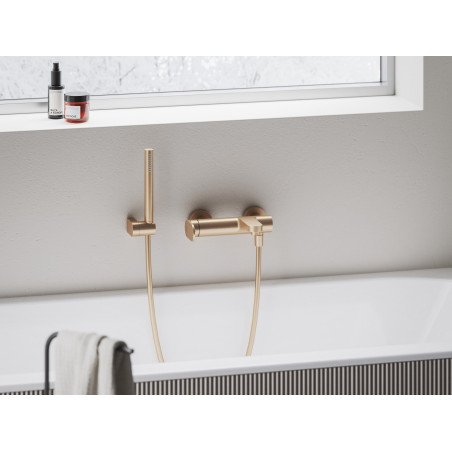 Sieninis vonios maišytuvas Ravak Eleganta, EL 022.60RGB Rose Gold Brushed