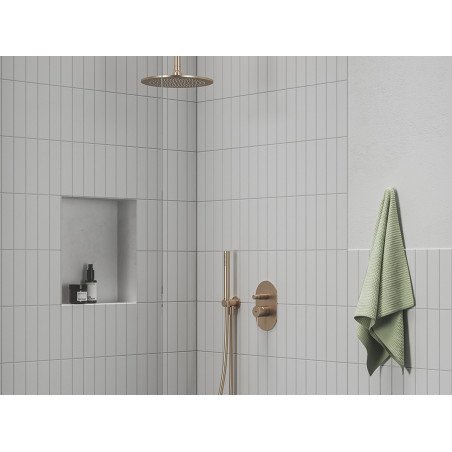 Dušo galvutė Ravak Chrome, 951.60RGB 1 funkcija, Rose Gold Brushed