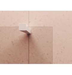 Dušo kabina Ravak Walk-In Wall, 1100x80-120 Walk-In Wall Set 110, balta matinė+stiklas Transparent