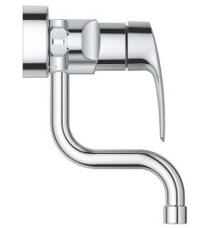 Plautuvės maišytuvas GROHE EUROSMART, sieninis, chromo sp.