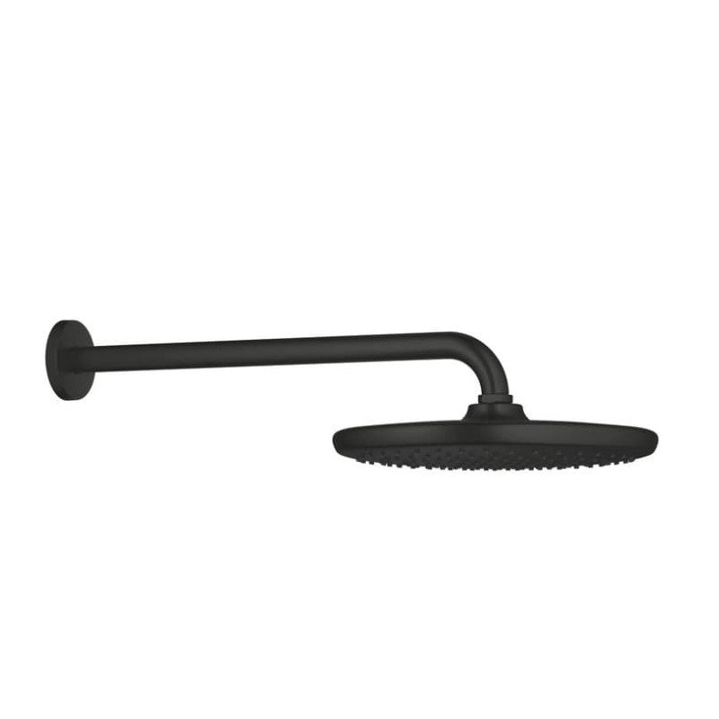 Dušo galva GROHE TEMPESTA 25 cm, matinė juoda