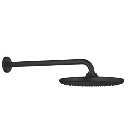 Dušo galva GROHE TEMPESTA 25 cm, matinė juoda