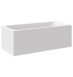 MDF apdailos plokštė voniai Ravak, šoninė, 75 L balta