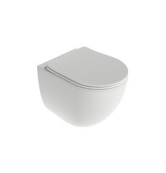 Pakabinamas WC Ravak Chrome AquaSpin, su sūkurio technologija, baltas, su Soft-Close dangčiu