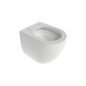 Pakabinamas WC Ravak Chrome AquaSpin, su sūkurio technologija, baltas, su Soft-Close dangčiu