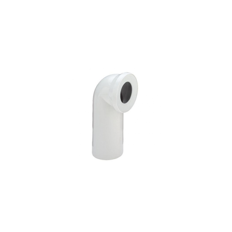 WC pajungimo alkūnė Viega, d100, 90°