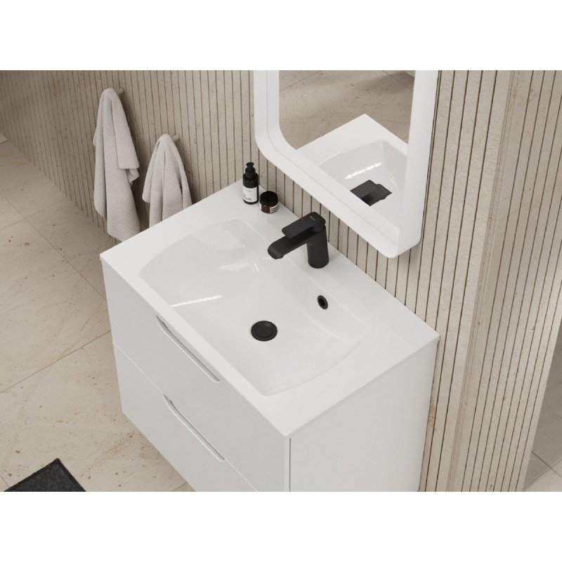 Lietas praustuvas Ravak Classic Slim, 600 su persipylimu