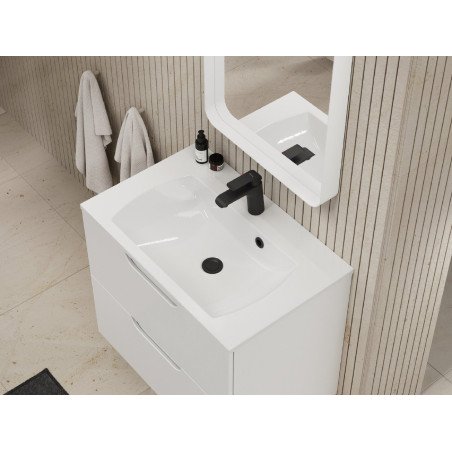 Lietas praustuvas Ravak Classic Slim, 600 su persipylimu